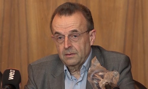 Dr. Friedrich Habermann, Leiter des Gesundheitsamts in Wolfsburg.