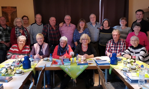 Die Mitglieder des Blauen Kreuzes in Wolfsburg.