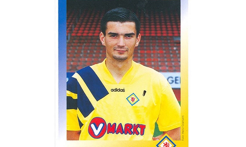Heute eine begehrte Autogrammkarte: Leo Maric.
