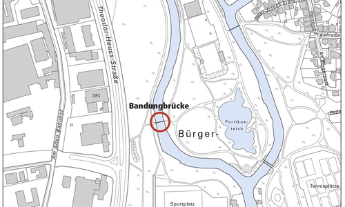 Diese Brücke im Bürgerpark soll in Bandungsbrücke umbenannt werden.