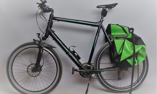 Das sichergestellte Herrenrad.