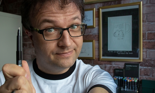 Illustrator und YouTuber Tobi Wagner gibt auf seinem YouTube Kanal Tipps gegen die Langeweile.