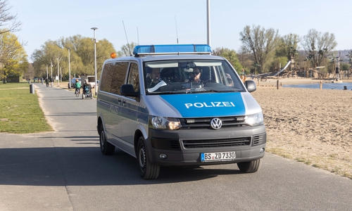 Als die Polizei eintraf, war der Mann bereits auf der Flucht.