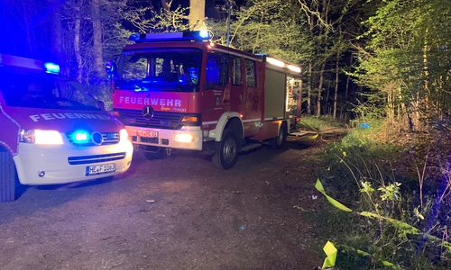 Einsätze in Waldebieten bringen häufig ein Problem mit der Wasserversorgung mit sich. 