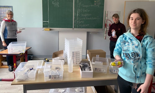 Die Notfall-Kisten sind gepackt. 