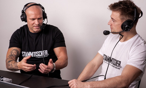 Haben viel zu besprechen: Thorsten Legat und Cedric Pick. 