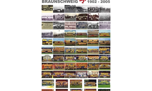 die Mannschaftsbilder der Löwen von 1902 bis 2005.