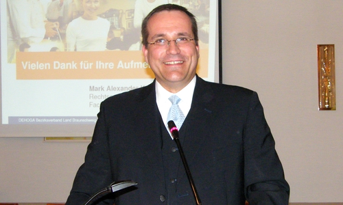 Mark Alexander Krack, Geschäftsführer Handelsverband Harz und Heide. Archivbild