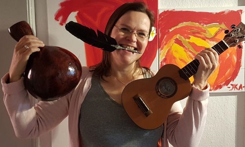 Kea Martina Schwarzfeld lebt für die Kunst.