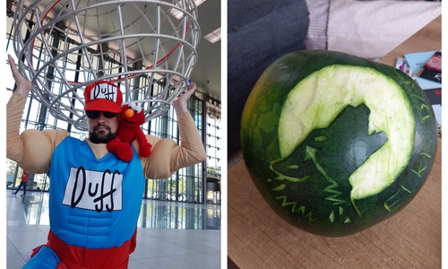 Schon bei der 1. Scavenger Hunt Wolfsburg haben die Teilnehmenden viel Kreativität bewiesen – beispielsweise beim Schnitzen einer Wassermelone oder dem Stemmen der „Kugel“ in der Autostadt.