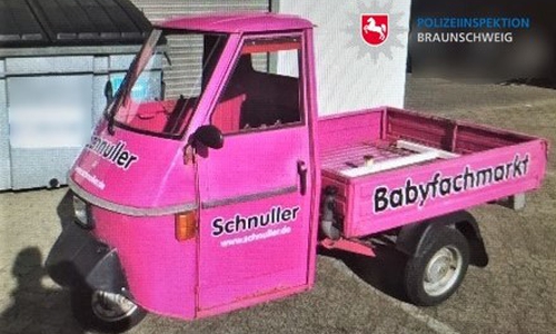 Wo ist das kleine Fahrzeug geblieben?