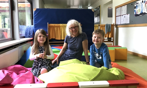 Renate Stiers pädagogischer Ansatz war es, zu den Kindern eine Beziehung aufzubauen.
