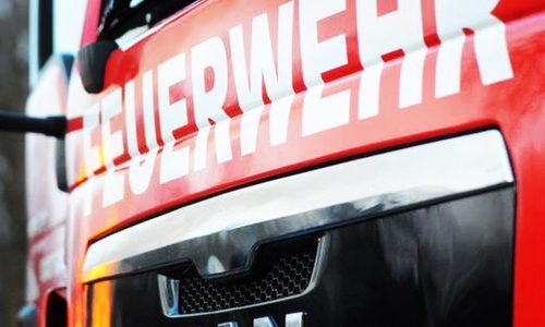 Die Feuerwehr war im Einsatz vor Ort.