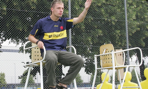 Immer für einen Spaß zu haben: Benjamin Siegert.