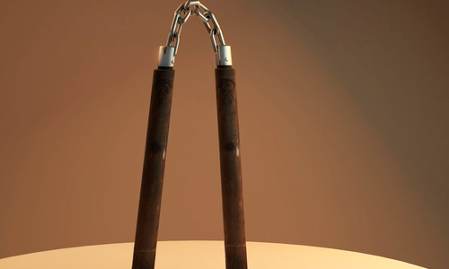 Bei Nunchakus handelt es sich um einen nach dem Waffengesetz verbotenen Gegenstand. 