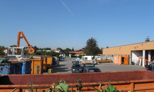 Recyclinghof Linden. 