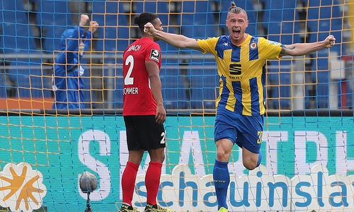 Joker Marvin Pourié stach in der 87. Spielminute. 