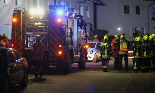 Die Feuerwehr musste in der Nacht ausrücken.