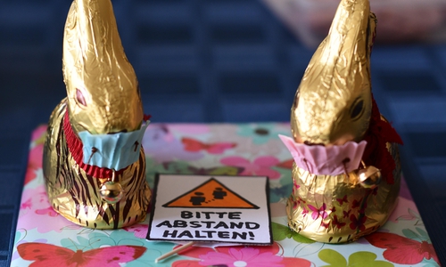 Ostern 2020 - Schokohasen in Corona-Zeiten.