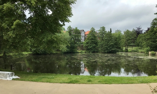 Wie eine Analyse zeigt, hat das Wasser im Kahnteich eine gute Qualität.