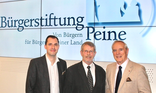 Der Vorstand der Bürgerstiftung Peine