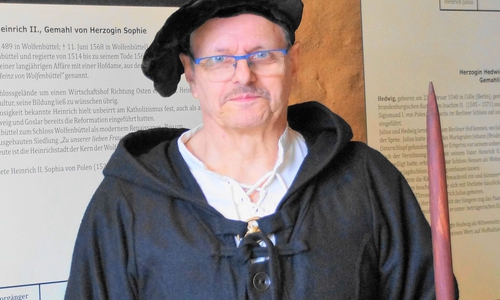 Uwe Kretschmer übernimmt am kommenden Samstag die erste öffentliche Stadtführung.