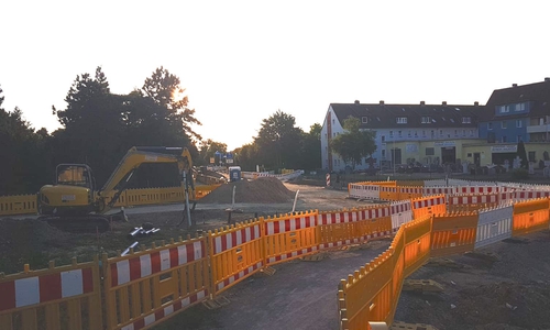Die Arbeiten an der Kreuzung Doktorkamp/Leipziger Straße verzögern sich.