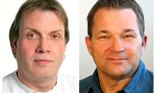 Thomas Ueckert (links) und Reinhard Kratzert.