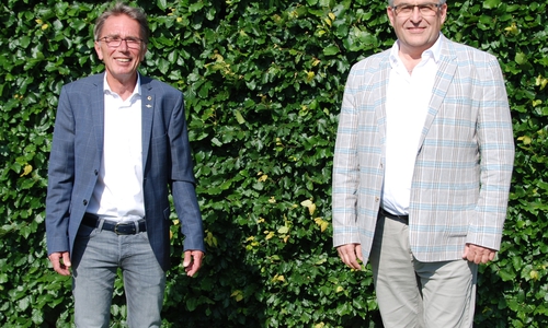 Von links: Jörg Emmert und Bernhard Bergmann.