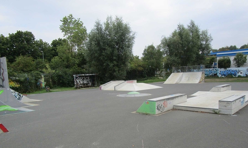 Der Skateplatz bekommt nun neue Rampen.