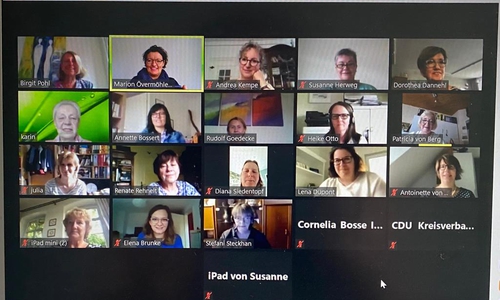 Der Delegiertentag der Frauenunion im Landesverband Braunschweig fand per Videoschaltung statt.