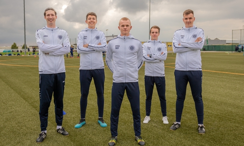 Das Trainerteam des BV Germania ist komplett.