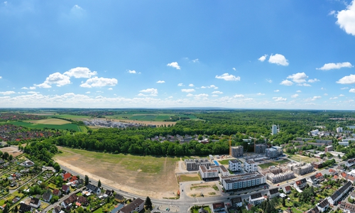 Panoramaaufnahme Hellwinkel Terrassen.