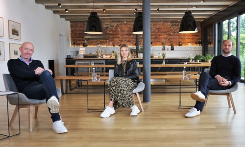 Sven Froberg (li.), Fabienne Bracco und Jens Hofschröer.