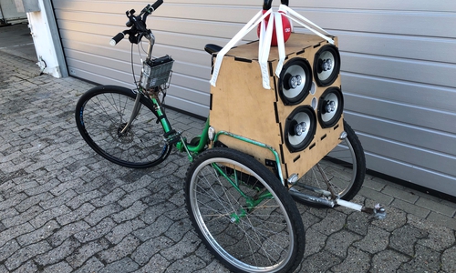 Die Polizei beschlagnahmte das Gefährt.