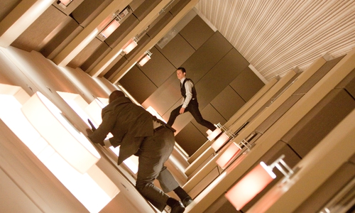 Eine der unglaublichen Szenen aus Inception.