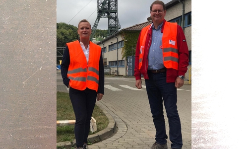 Dunja Kreiser (links) und Marcus Bosse.