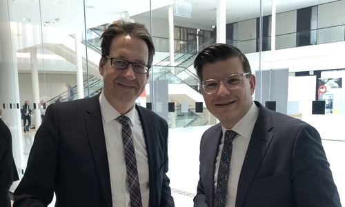 Stefan Birkner (li.) und Björn Försterling.