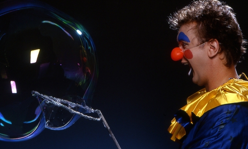 Clown Oh, Larry vom Oh, Larry Kindertheater. 