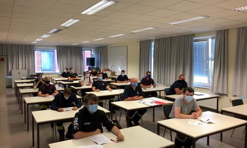 Für die Feuerwehren im Landkreis Helmstedt ging der Ausbildungsbetrieb wieder los. 