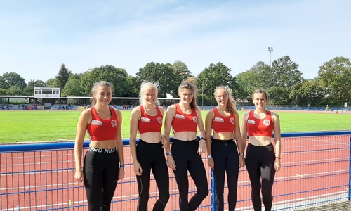 Maike Kessler, Jelde Jakob, Marlene Thiele, Paula Wilkening, Leonie Böhm 
