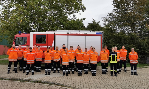 19-Teilnehmer haben sich zum Lehrgang eingefunden.