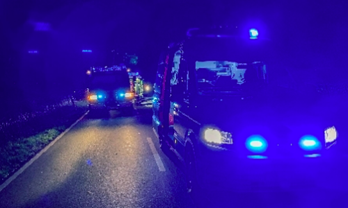 Die L 510 war in beide Richtungen voll gesperrt.