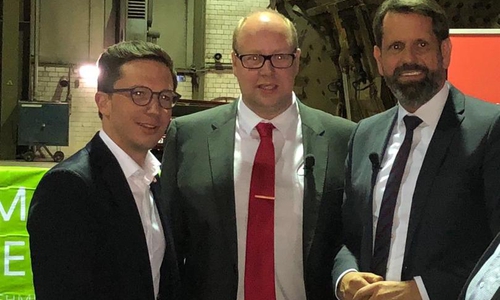 Falko Mohrs, Jörn Dormeier und Olaf Lies