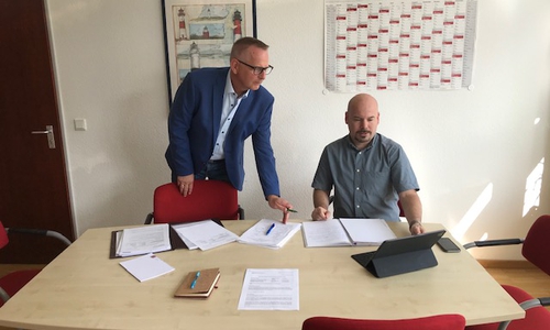 Samtgemeindebürgermeister Dirk Neumann freut sich über die Kita-Projekte. 