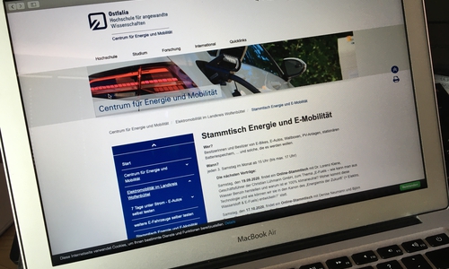 Am 19. September findet der Online-Stammtisch Energie und Elektromobilität der Ostfalia statt. 