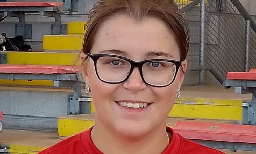Michelle-Sophie Nebendahl erreichte in Oldenburg Bestweiten.