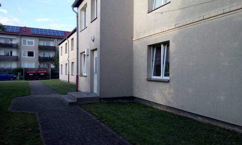 Die Obdachlosenunterkunft in der Salzdahlumer Straße. Archivbild