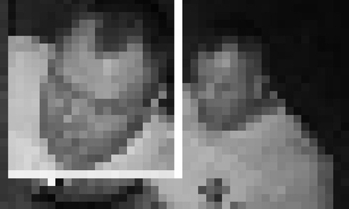 Mit diesem Bild sucht die Polizei nach dem Dieb. Das unverpixelte Bild ist im Artikel zu sehen.