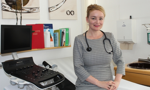 Für Dr. Aurora Dollenberg ist der Verein Albanische Ärzte in Deutschland eine Herzensangelegenheit. 